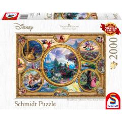 Puzzle 2000 piese - Thomas Kinkade - Disney Dreams