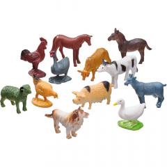 Puzzle 40 piese - Fun Farm with Figurines