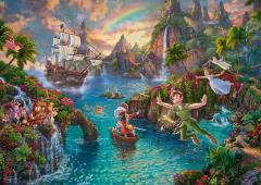 Puzzle 1000 piese - Thomas Kinkade - Peter Pan
