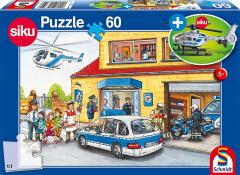 Puzzle 60 piese - Police Helicopter