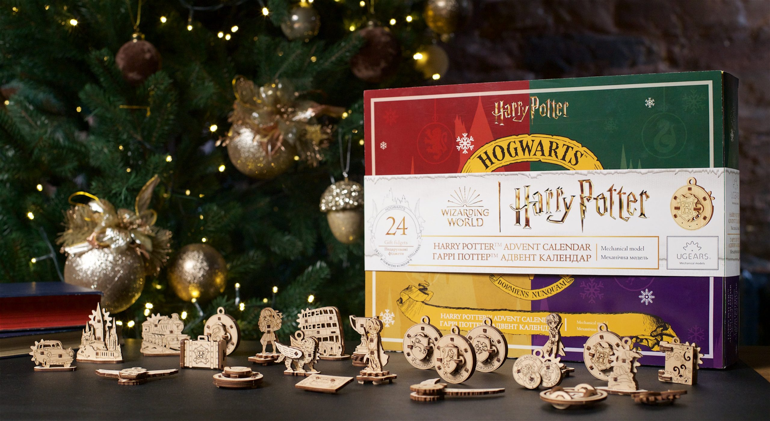 Puzzle 3D Harry Potter Advent Calendar Ugears