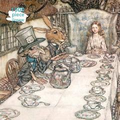 Puzzle - Jigsaw Arthur Rackham: Alice in Wonderland Tea Party