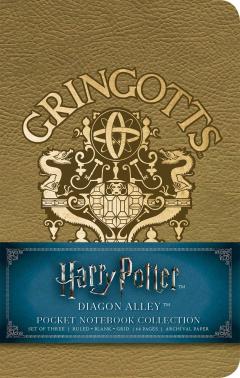 Set 3 jurnale - Harry Potter Diagon Aleey Pocket Journal