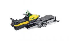 Masinuta - Volkswagen cu remorca si snowmobil