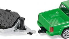 Masinuta - Volkswagen cu remorca si snowmobil