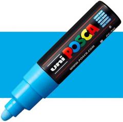 Marker Posca - PC-7M - Albastru deschis, 4.5 - 5.5 mm