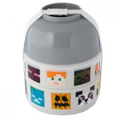 Cutie pentru pranz - Minecraft Faces Bento