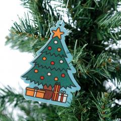 Odorizant auto - Pine - Festive Friends - Christmas Tree