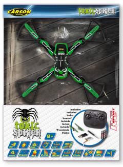 Jucarie cu radiocomanda - X4 Quadcopter Toxic Spider 2.0