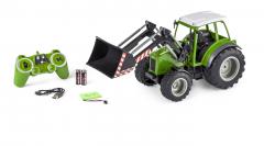 Jucarie cu radiocomanda - RC Tractor with front loader, 1:16