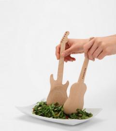 Set linguri salata in forma de chitara