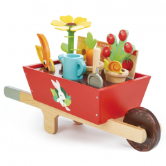 Jucarie din lemn - Garden Wheelbarrow