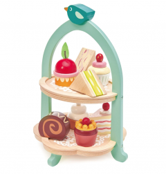 Jucarie din lemn - Birdie Afternoon Tea Stand