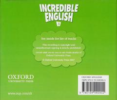 Incredible English 3: Audio Class CDs