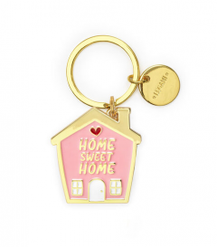 Breloc Enamel, What a Key Ring, House, Metal