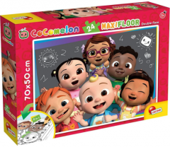 Puzzle de colorat Maxi - Invatam cu Cocomelon