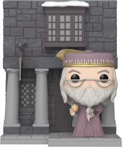 Figurina - Harry Potter - Albus Dumbledore with Hog's Head Inn