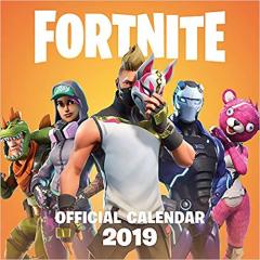 Calendar - Fortnite Epic Games, 2019