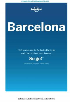 Lonely Planet Barcelona