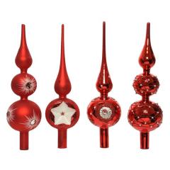 Varf de brad - Treetopper Big - Christmas Red - mai multe modele