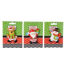 Magnet decorativ - Santa, Snowman, Reindeer - mai multe modele - pret pe bucata