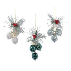 Decoratiune pentru brad - Walnut Butterfly - mai multe modele