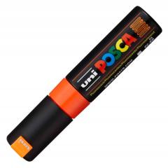 Marker Posca - Portocaliu Fluorescent PC-8K