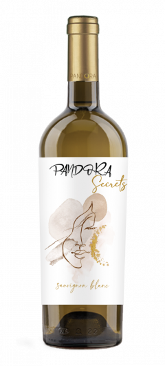 Vin alb - Pandora Secrets - Sauvignon Blanc, sec, 2021