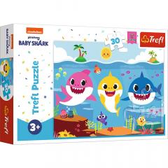 Puzzle 30 piese - Baby Shark Underwater World