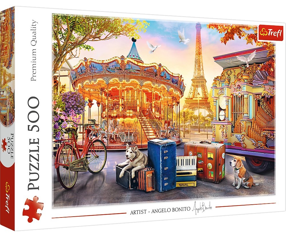 Castorland Tea Time in Paris Jigsaw Puzzle Set, 500 Piece - Macy's