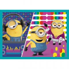 Puzzle 4in1 - Minion's Happy World