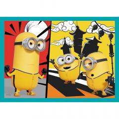 Puzzle 4in1 - Minion's Happy World