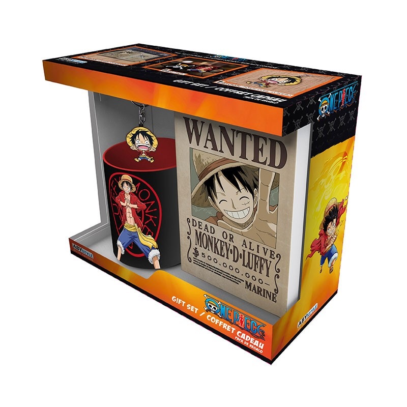 Set cadou - One Piece - Mug - Keyring - Notebook