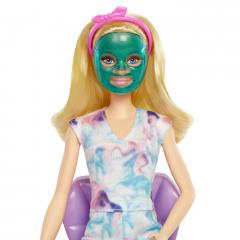 Papusa - Barbie Self-Care - Sparkle Mask Day Spa