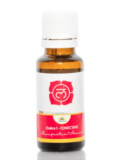 Ulei aromaterapie - Conectare - Chackra 1, 20 ml