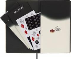 Carnet - Moleskine Limited Edition - Year of the Rabbit - Fabric Hard Cover, Large, Ruled - Minju Kim