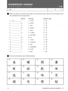 Intermediate Japanese Workbook