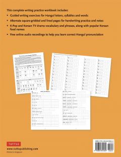 Korean Hangul Writing Practice Workbook