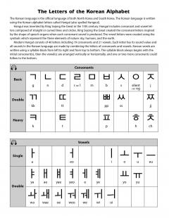 Korean Hangul Writing Practice Workbook