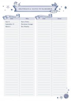 Carnet - Harry Potter - Spells and Potions Traveler's Notebook Set