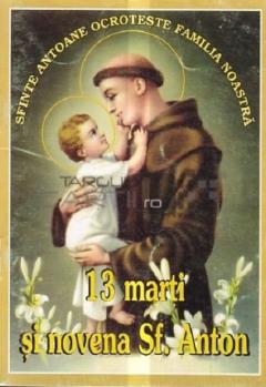 13 marti si novena Sf. Anton
