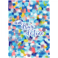 Felicitare - Love - Confetti - Am drag de tine