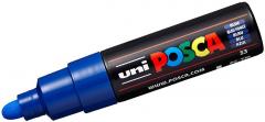 Marker - Posca PC-7M, 4.5-5.5mm, albastru