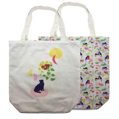 Sacosa shopping - Chats Pop Blanc Coco