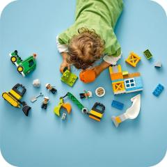 LEGO® DUPLO 10990 - Santier, 61 piese