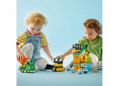 LEGO® DUPLO 10990 - Santier, 61 piese