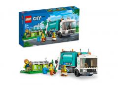 LEGO® City 60386 - Camion de reciclare, 261 piese