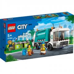 LEGO® City 60386 - Camion de reciclare, 261 piese