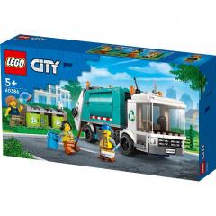 LEGO® City 60386 - Camion de reciclare, 261 piese