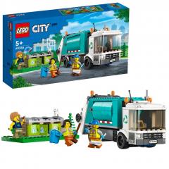 LEGO® City 60386 - Camion de reciclare, 261 piese